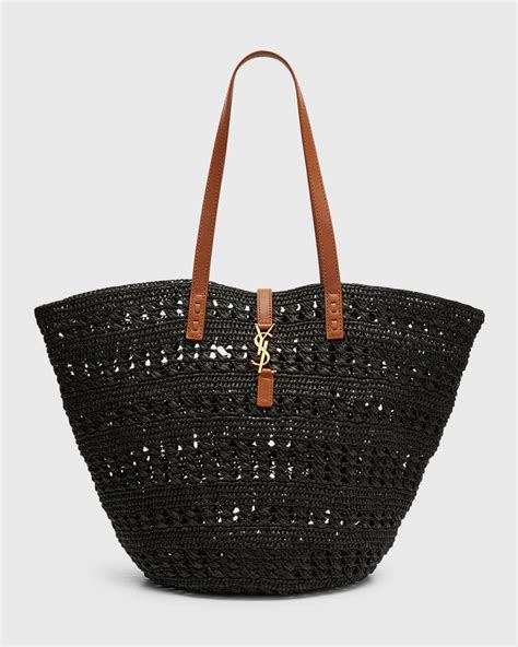 ysl panier tote|YSL tote used.